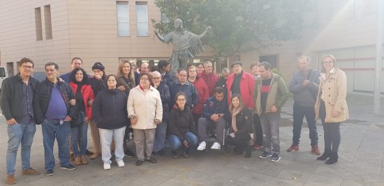 visita a Porzuna asociación fuensanta, foto grupo