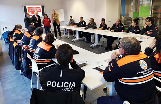 Francisco Perez Alonso en curso Proteccion Civil