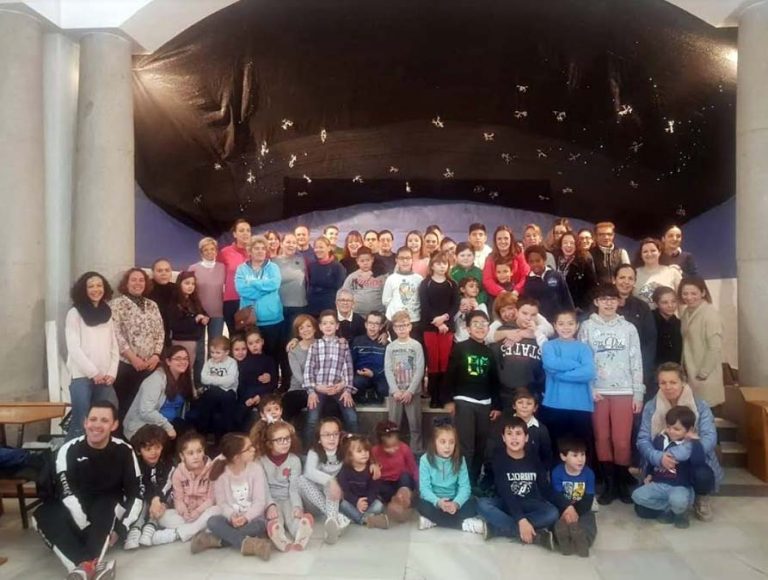 Se armó el belén en la parroquia San José de Puertollano