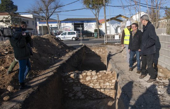 vestigios muralla ciudad real zona plaza de toros - 2