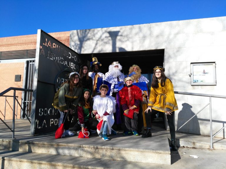 La Poblachuela recibe a los Reyes Magos