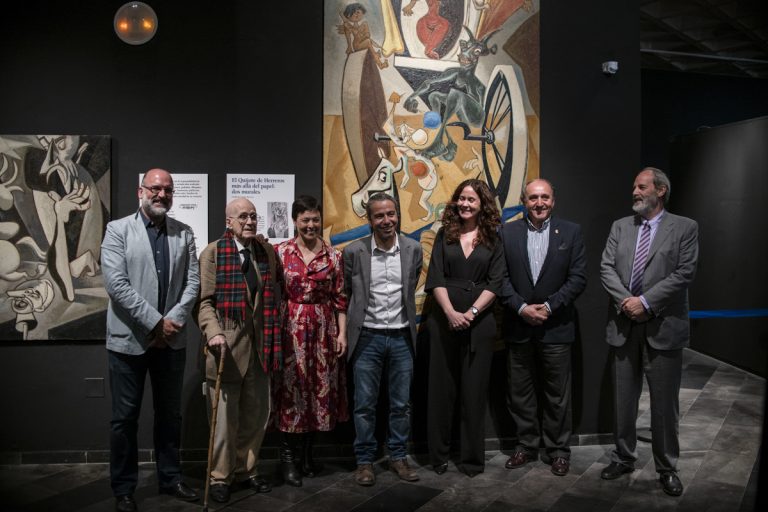Ciudad Real: Inaugurada la exposición «3 Quijotes en Herreros» en el Museo del Quijote