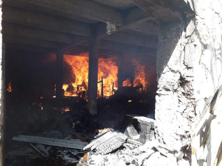 Puertollano: Las llamas consumen documentos históricos de la Sociedad Minero Metalúrgica de Peñarroya