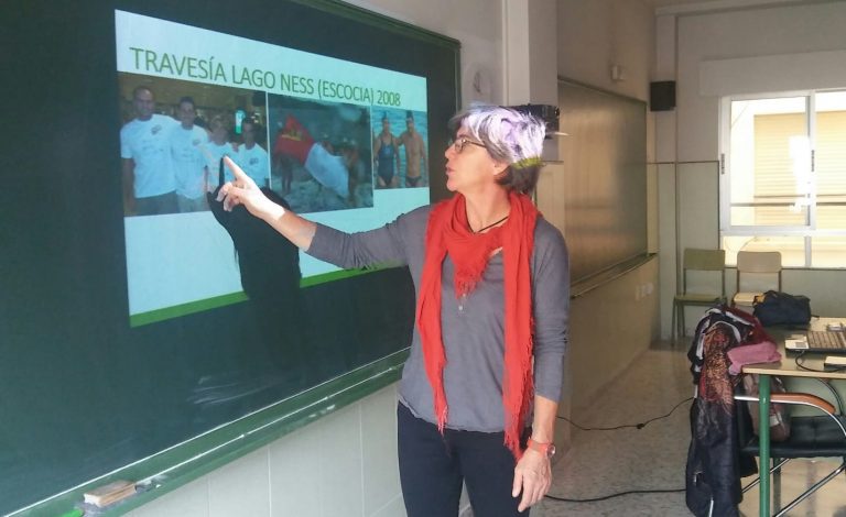 Puertollano: María Luisa Cabañero es recibida con entusiasmo en el Colegio Santa Bárbara