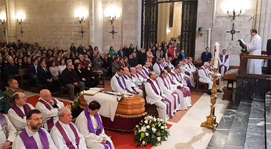 Homilía de Gerardo Melgar, obispo prior, en la misa exequial de Rafael