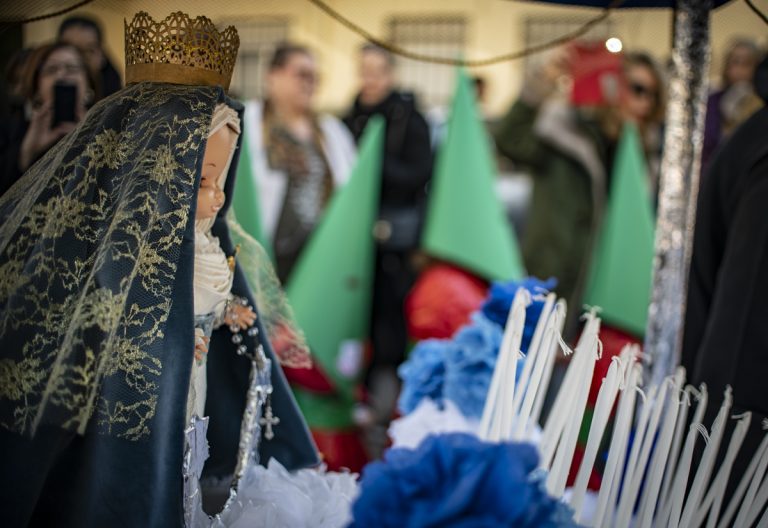 Ciudad Real: Procesión (Marianistas) hacia las vacaciones de Semana Santa