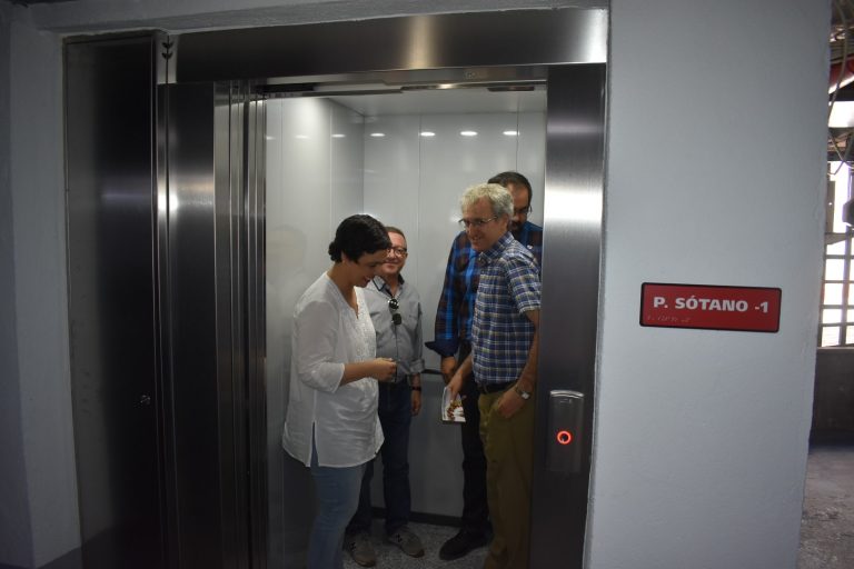 Ciudad Real: Entra en servicio el ascensor del aparcamiento subterráneo de la Plaza Mayor