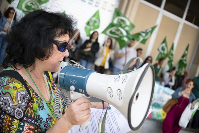 Candidatos del PP y Cs apoyan con su presencia la cuarta concentración de trabajadores del grupo “A-2” del Ayuntamiento de Ciudad Real