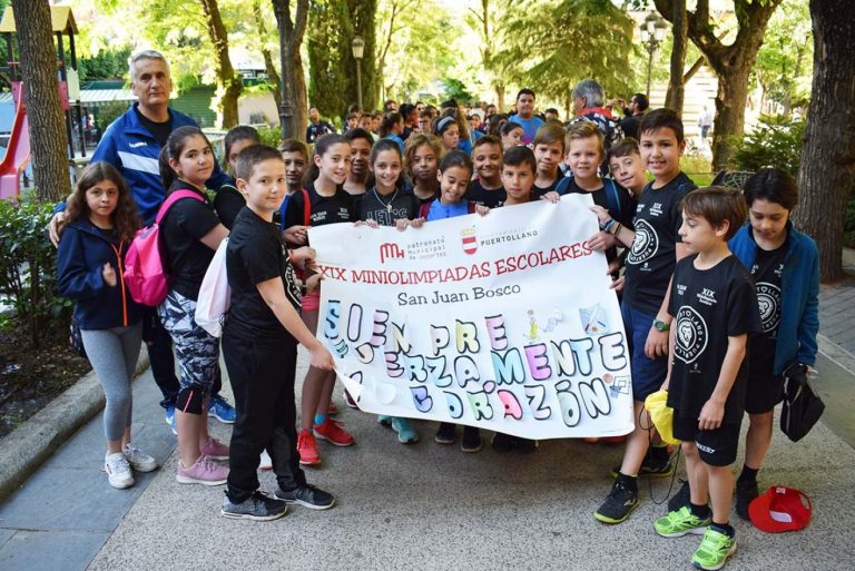 Puertollano: Unas miniolimpiadas que unen la fuerza y los corazones de un millar de escolares