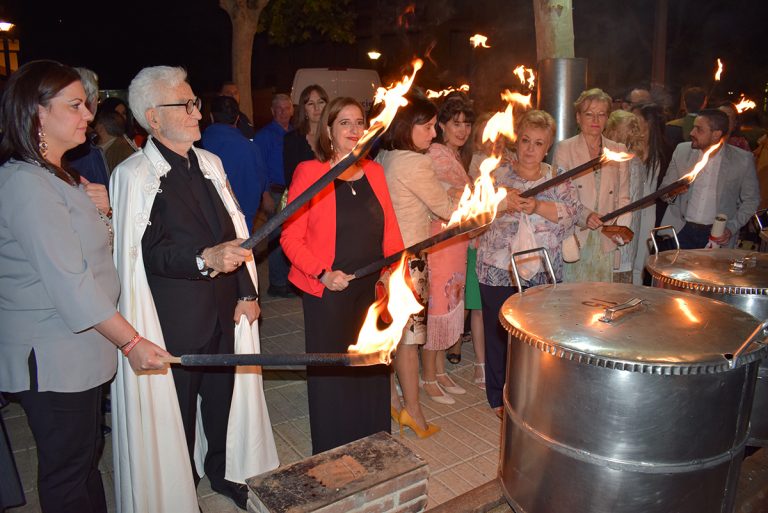 Puertollano: Antorchas en la noche