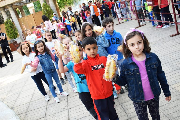 Los escolares de Puertollano se suman a la fiesta del Santo Voto