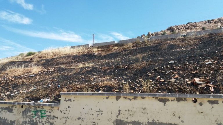 Puertollano: Más incendios provocados y peligrosamente cercanos a viviendas