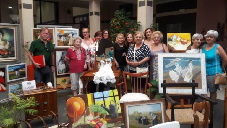 Éxito de la exposición de trabajos del Centro de Mayores I de Puertollano