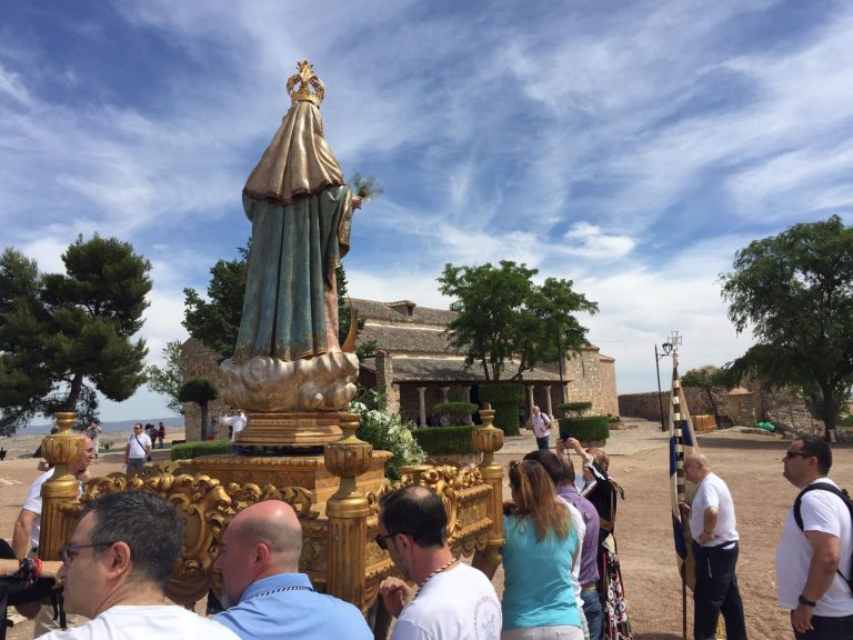 La Hermandad de los ferroviarios celebra en Alarcos el 75 aniversario de su fundación