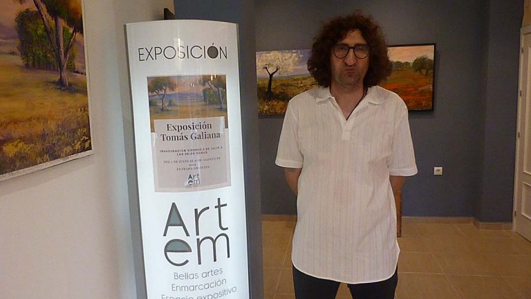 Ciudad Real: Tomás Galiana o el arte de pintar con un solo ojo