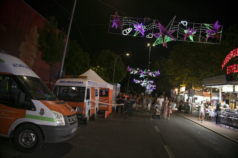 Ciudad Real: Tres personas trasladadas al hospital en la primera noche de Feria