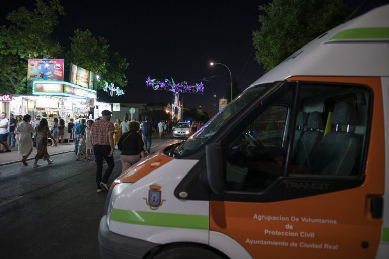 Dos traslados al hospital en el sábado de Feria