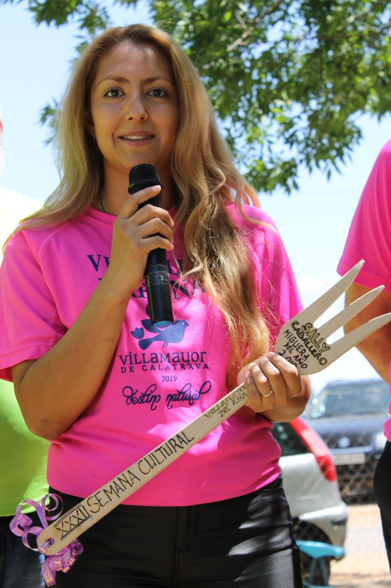 La cocinera ciudadrealeña Sally Caballero, ”Miguera del Año” en Villamayor de Calatrava
