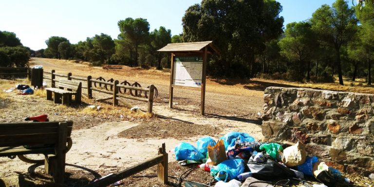 Puertollano: El PP pide la limpieza «urgente» de la Ruta del Quijote a su paso por la Dehesa Boyal