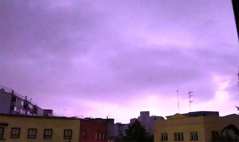 Ciudad Real estará este viernes en riesgo por fuertes lluvias y tormentas