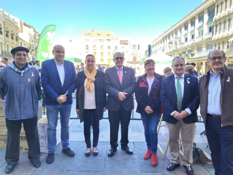 La AECC organiza una jornada contra el cáncer de mama en la Plaza Mayor