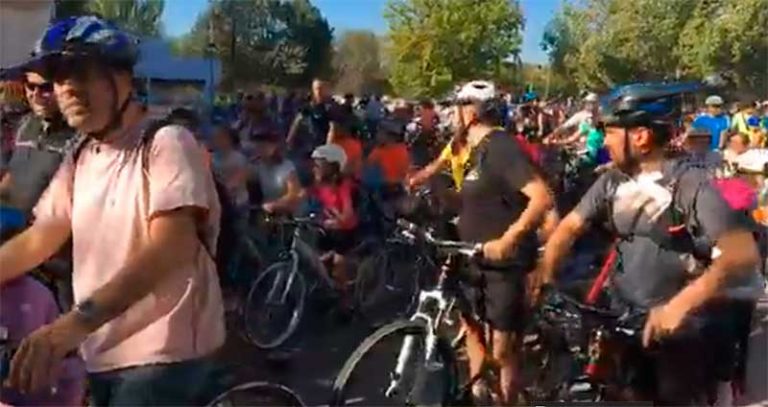 Cientos de personas celebran el Día de la Bicicleta en Ciudad Real