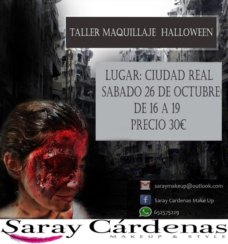 Ciudad Real: Taller de maquillaje de Halloween