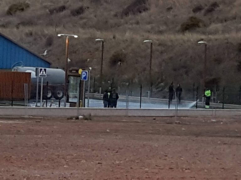 Puertollano: Aparatosa fuga de vapor de agua en el nuevo McDonald’s