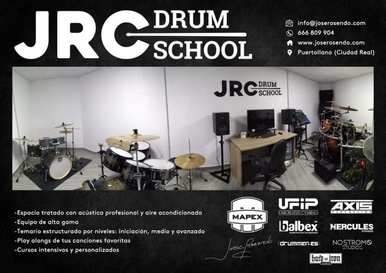 Abre en Puertollano la JRC Drum School, que aspira a convertirse en referencia nacional para formación de bateristas