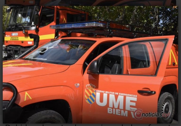 La Unidad Militar de Emergencias llega a Puertollano