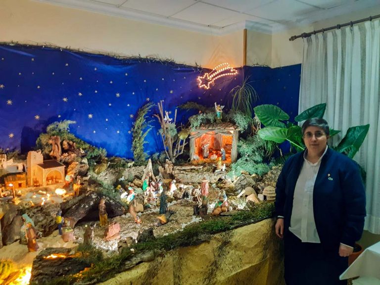 Un belén para la esperanza en el centro de transeúntes de Puertollano