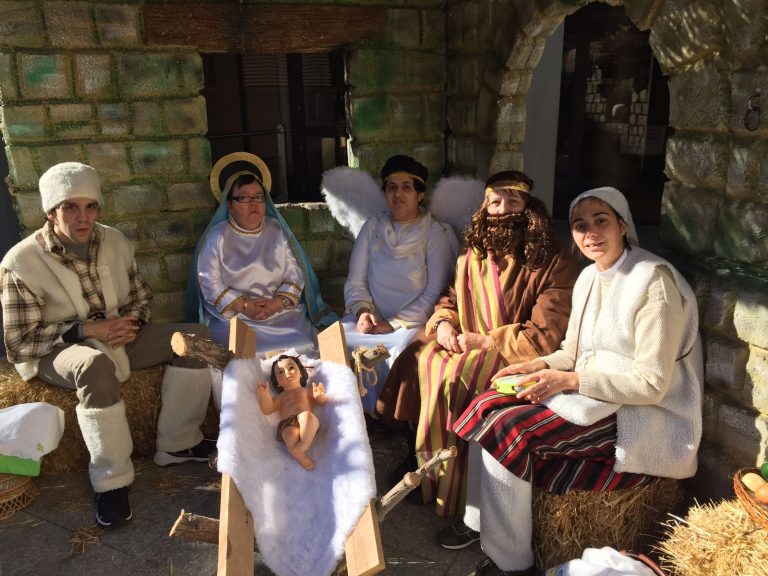 Puertollano: El Cascanueces, gachas solidarias y belén viviente en el domingo prenavideño