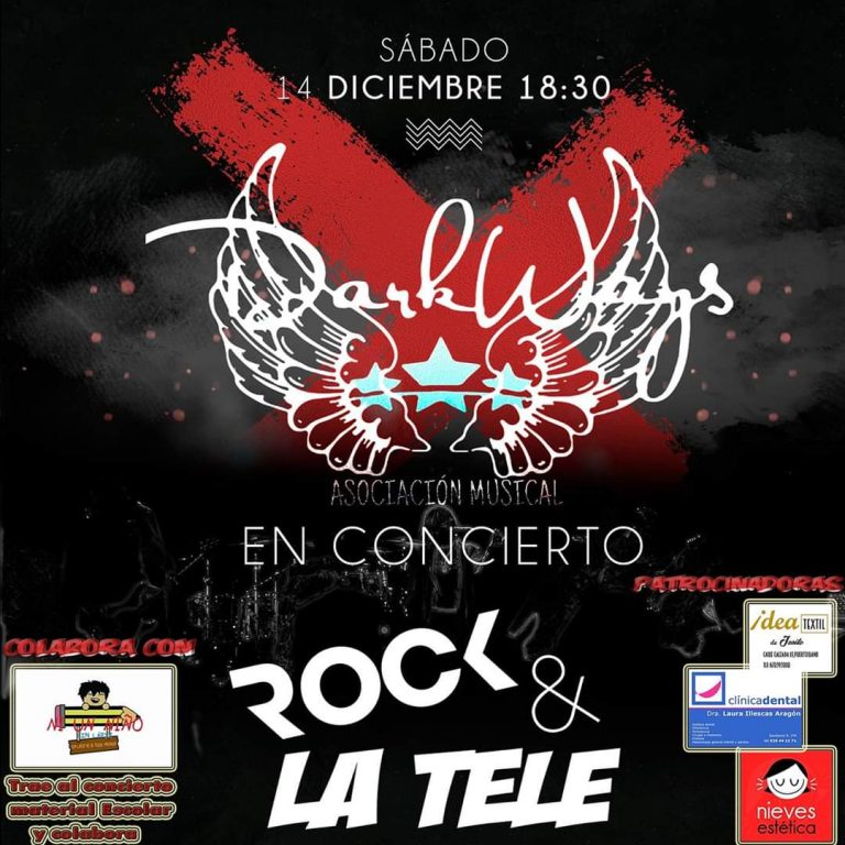 Puertollano: Darkways ofrece un concierto solidario en La Tele para ayudar a los más pequeños