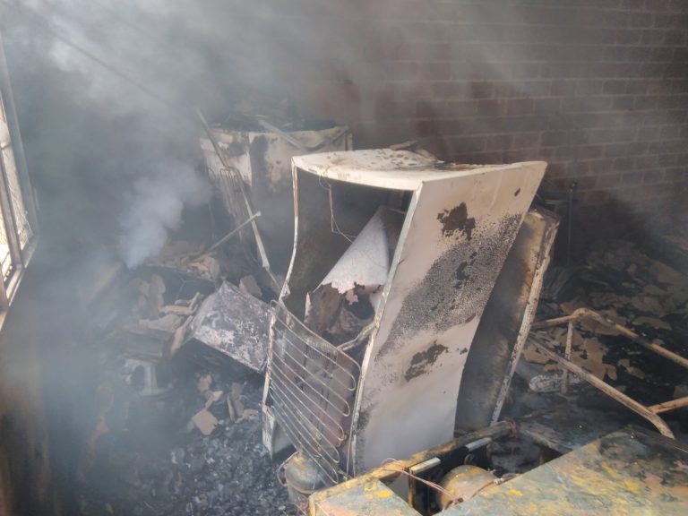 Puertollano: Desolación en la magnífica banda NON Gratos tras el incendio que ha arrasado su local de ensayo