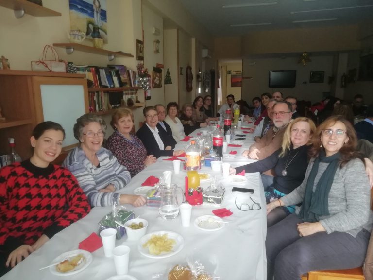 Comida de Navidad en el Centro de Transeúntes de Puertollano