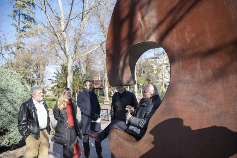 Siete “Esculturas Monumentales” de Juan Méjica pueden contemplarse en el Parque Gasset