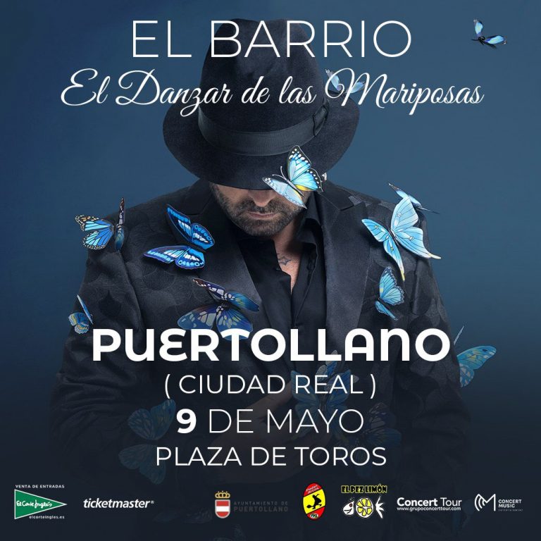 El Barrio llegará a Puertollano el 9 de mayo con «El danzar de las mariposas»