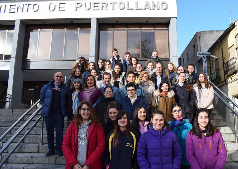Puertollano recibe a los estudiantes franceses que han compartido intercambio con Salesianos