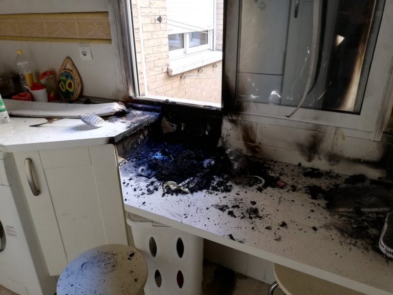 Puertollano: Susto en la cocina de una vivienda