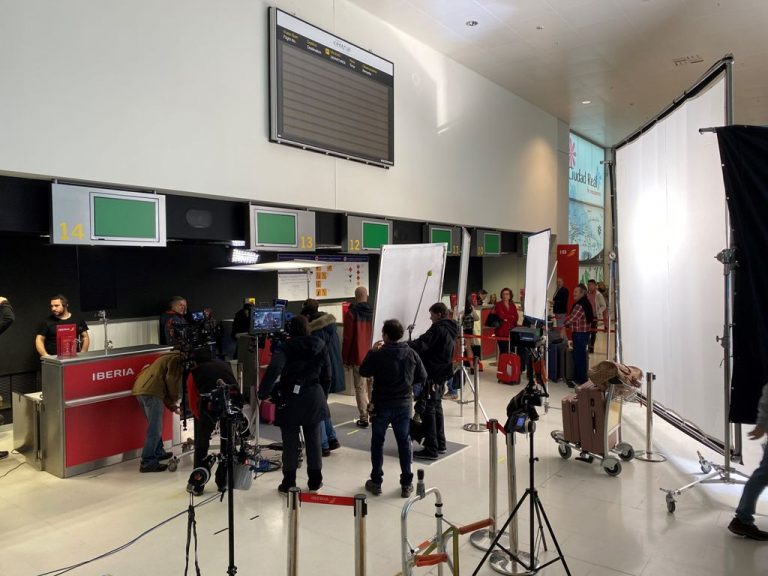 El Aeropuerto de Ciudad Real genera más de 1,3 millones de euros con el rodaje de películas y series