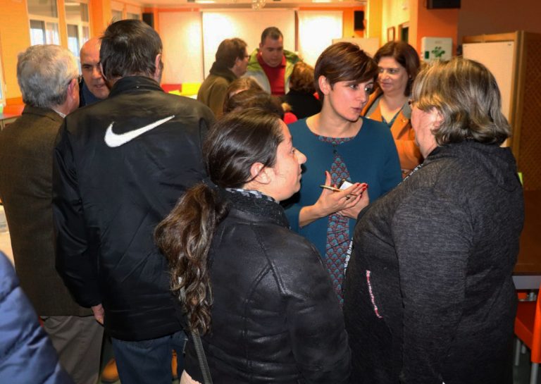 Puertollano: Encuentro de la alcaldesa con la Asociación de Madres y Padres de Aspades-La Laguna