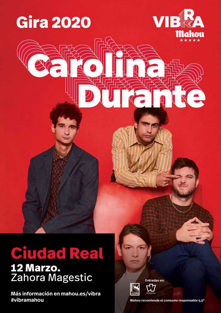 Carolina Durante tocará en Ciudad Real este Jueves