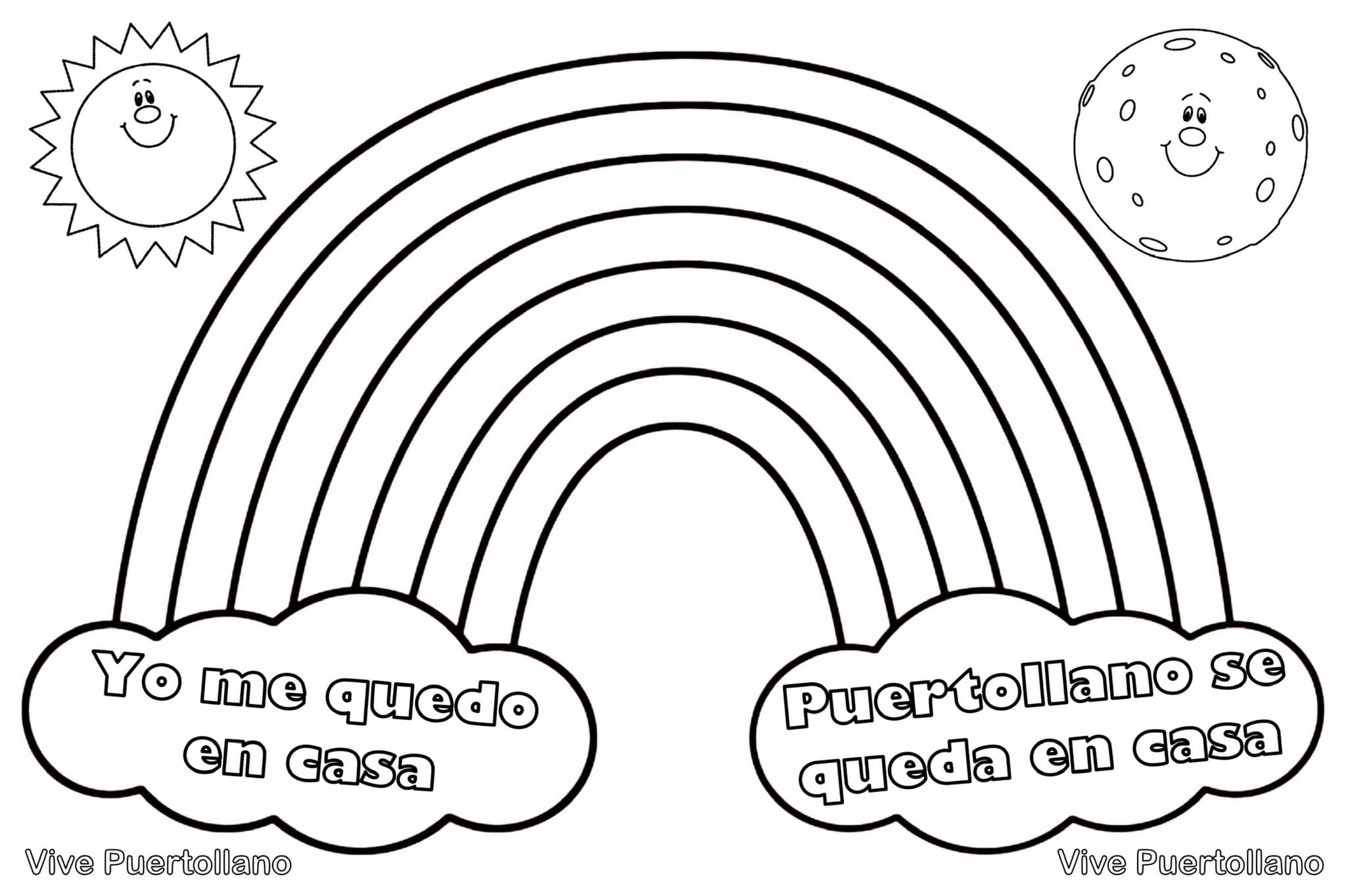 Vive Puertollano Llama A Colorear La Ciudad Con El Arco Iris De La Esperanza Miciudadreal Es Diario Digital Ciudadano De La Provincia De Ciudad Real