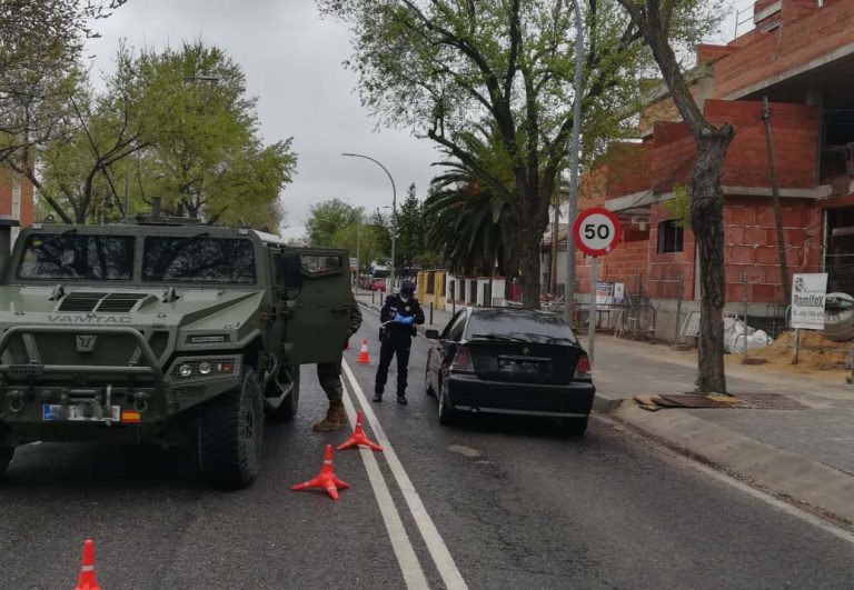 El Ejército prosigue con labores de control en Ciudad Real