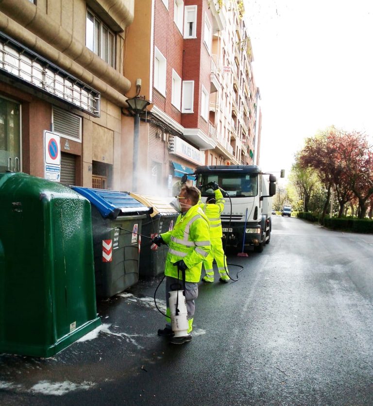 El Ayuntamiento de Puertollano acomete labores de limpieza y desinfección extraordinarias