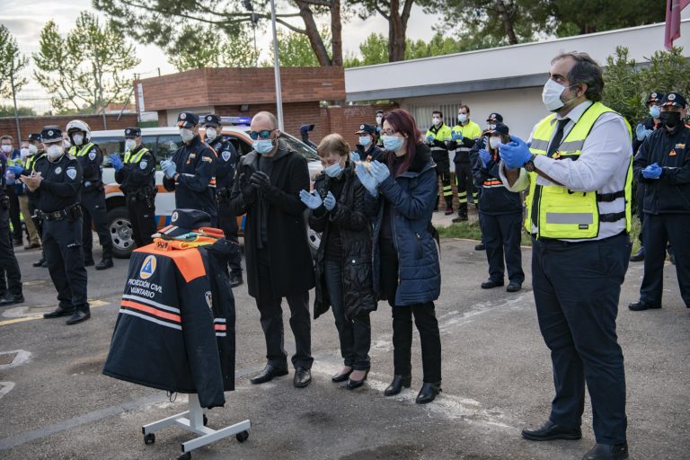 Ciudad Real: Emotivo homenaje a José Luis Espadero, “padre” de la Agrupación de Voluntarios de Protección Civil