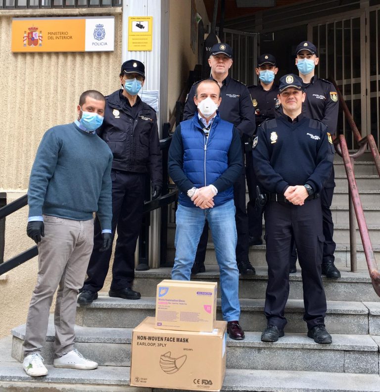 Puertollano: Finca La Romera dona material de protección al hospital y a las fuerzas de seguridad