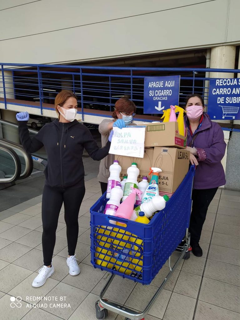 Puertollano: Otro gesto solidario del AMPA del Colegio Santa Bárbara