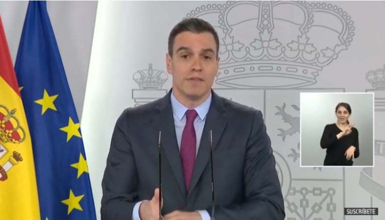 Sánchez anuncia que declarará luto oficial cuando la mayor parte del país esté en Fase 1