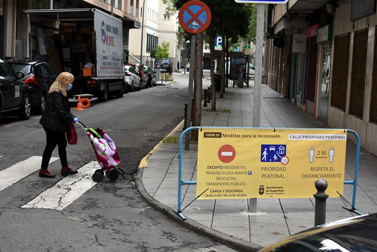 Cortadas al tráfico las calles incluidas en el  Plan de Obras del Ayuntamiento de Ciudad Real